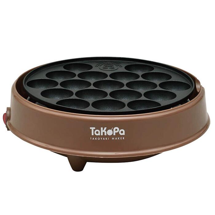 たこ焼きメーカー18穴 ホームパーティー 平面プレート付 ホットプレート コンパクト | 