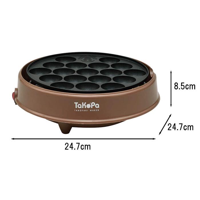 たこ焼きメーカー18穴 ホームパーティー 平面プレート付 ホットプレート コンパクト |  | 03