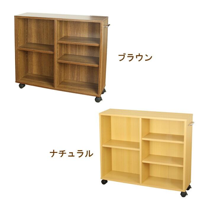キャスター付きマルチラック 幅20cm 押し入れ収納 隙間収納 クローゼット 収納 ラック 本棚 マルチワゴン オフィス収納 子供部屋 |  | 03