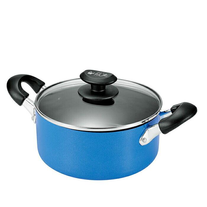 照英 ストロングコート両手鍋20cm 調理器具 調理小物 ガス火対応 IH対応 調理用品 キッチン | 