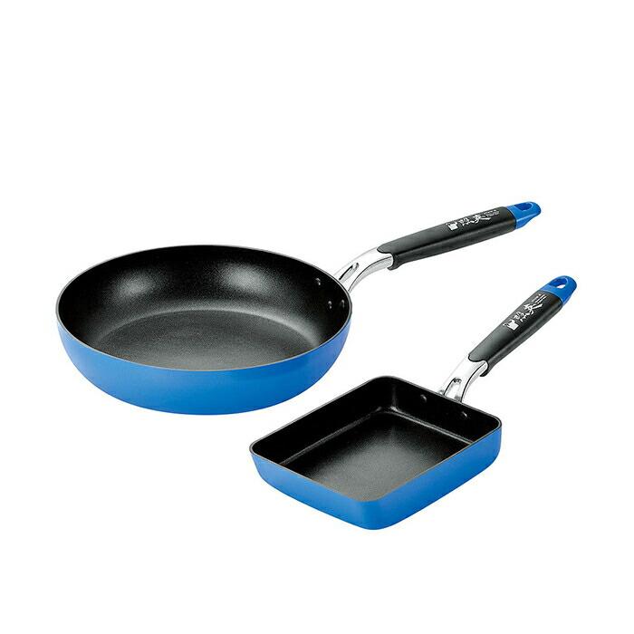 照英 ストロングコートフライパン26cm&玉子焼13×18cm 調理器具 調理小物 ガス火対応 IH対応 フライパンセット 調理用品 キッチン | 