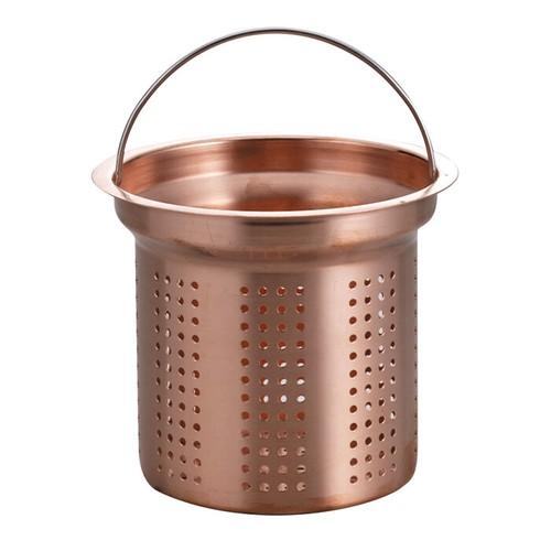純銅排水口水切りカゴ13.5cm スタッキング キッチン収納 台所収納 食器収納 | ブランド登録なし