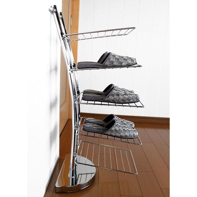 スリッパラック トレー型 収納家具 スリム おしゃれ スリッパスタンド スリッパ置き エントランス 玄関収納 |  | 02