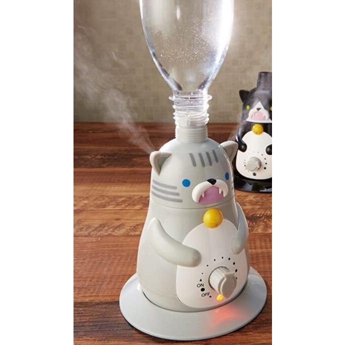 超音波式ペットボトル加湿器 猫 小型 卓上 オフィス かわいい |  | 03