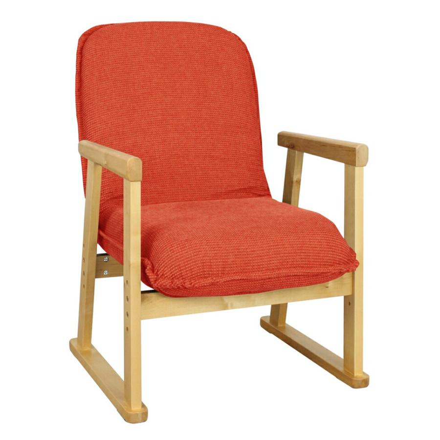 リクライニング式座椅子 ミドルタイプ 高座椅子 高齢者 肘掛け 一人掛け ソファ 椅子 チェア おしゃれ |  | 03