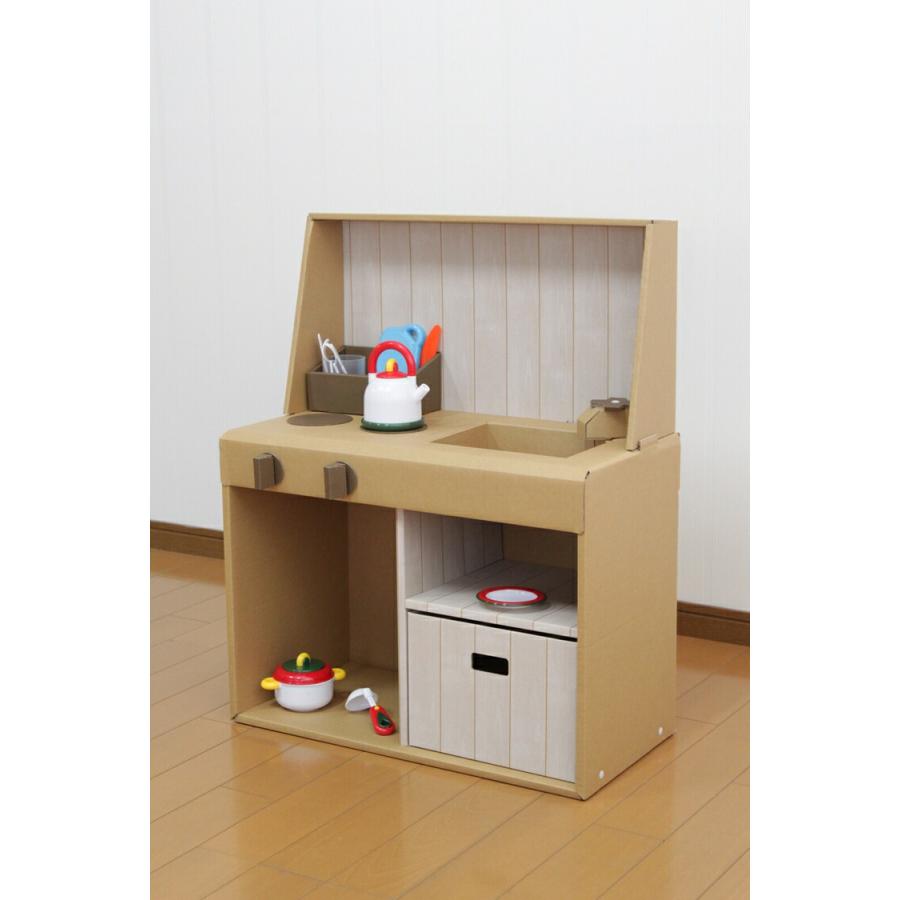 おままごとダンボールキッチン ダンボール キッチン ままごと プレゼント |  | 01