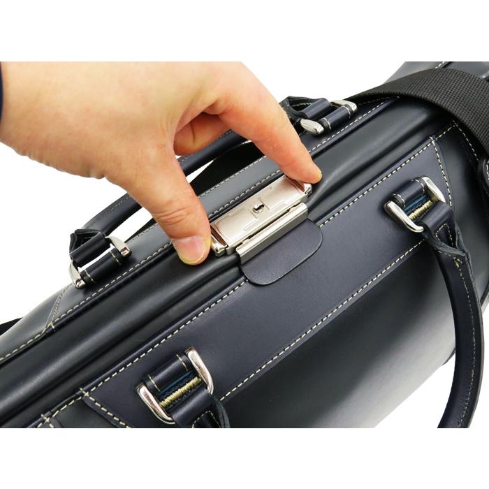 パトリックダレスボストンバッグ 庫県豊岡製 2way 日本製 国産 合皮 レザー風 合成皮革 メンズ 紳士 ビジネス 肩掛け ブラック レッドブラウン ネイビー 黒 鍵付 | ブランド登録なし | 15