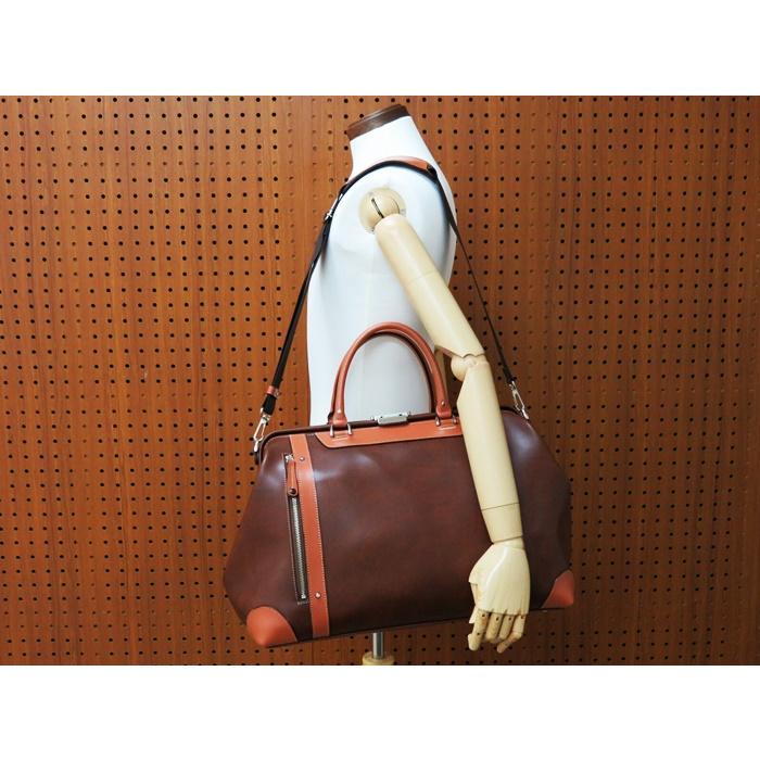 パトリックダレスボストンバッグ 庫県豊岡製 2way 日本製 国産 合皮 レザー風 合成皮革 メンズ 紳士 ビジネス 肩掛け ブラック レッドブラウン ネイビー 黒 鍵付 | ブランド登録なし | 17