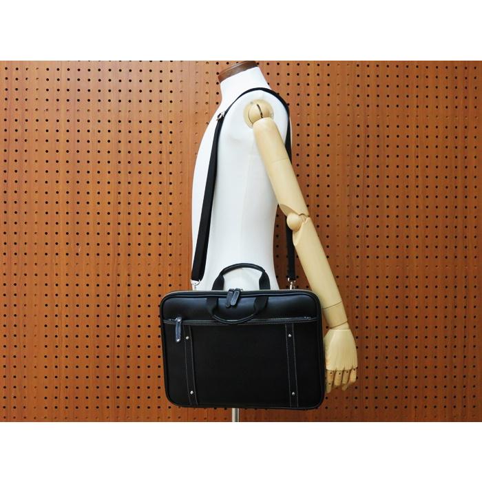 日本製 パトリッククラッチショルダー ビジネスバッグ 国産 ショルダーバッグ クラッチバッグ セカンドバッグ パソコン収納 ブラック レッドブラウン ネイビー | ブランド登録なし | 13