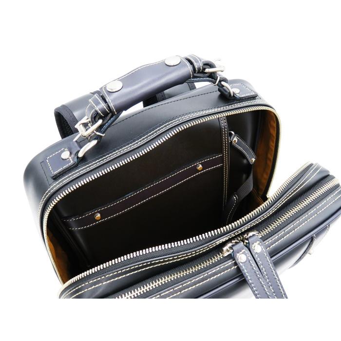 日本製 パトリックビジネスリュック＆クラッチショルダー バックパック ビジネスバッグ 2way ショルダーバッグ ブラック レッドブラウン ネイビー クロスボディ | ブランド登録なし | 02