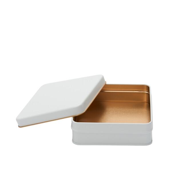 ブリキ缶 イロイロカン角1 無地 シンプル カラーリング 小物入れ 小物収納 四角形 レッド イエロー ピンク ブルー ブラック ホワイト ブラウン オレンジ | ブランド登録なし | 11