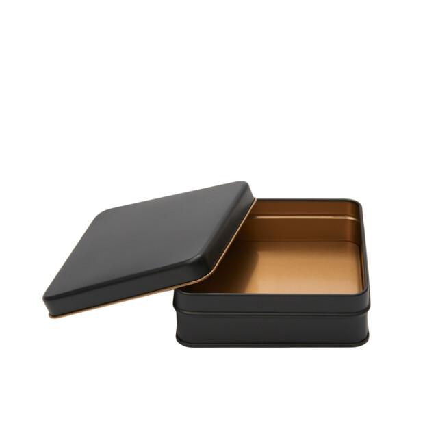 ブリキ缶 イロイロカン角1 無地 シンプル カラーリング 小物入れ 小物収納 四角形 レッド イエロー ピンク ブルー ブラック ホワイト ブラウン オレンジ | ブランド登録なし | 02