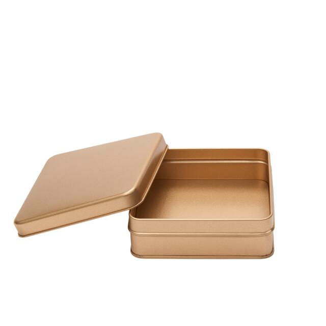 ブリキ缶 イロイロカン角1 無地 シンプル カラーリング 小物入れ 小物収納 四角形 レッド イエロー ピンク ブルー ブラック ホワイト ブラウン オレンジ | ブランド登録なし | 09