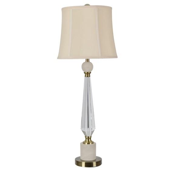 クリア支柱のテーブルランプ 照明 リビング 寝室 ランプ ライト AC-048 アンティーク おしゃれ 照明 玄関 デスクライト リビング | 