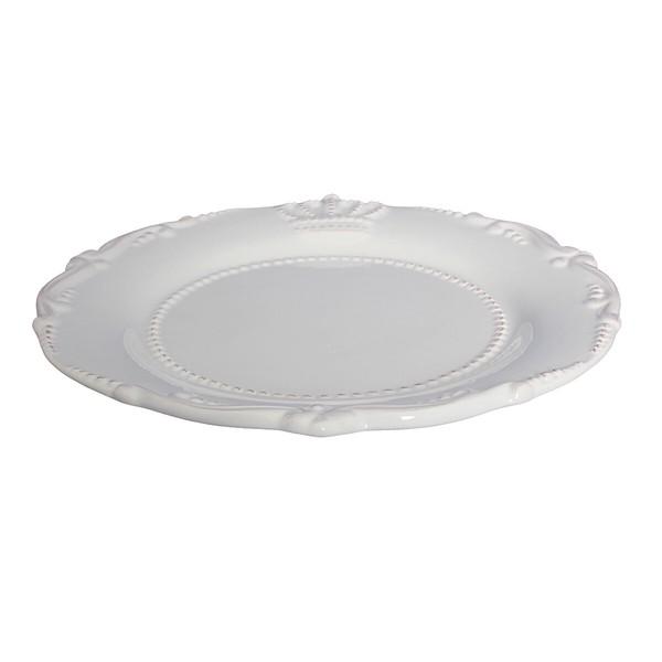 ホワイトプレート φ29cm 2枚セット AN-67102 おしゃれ 高級感 エレガント アンティーク |  | 01