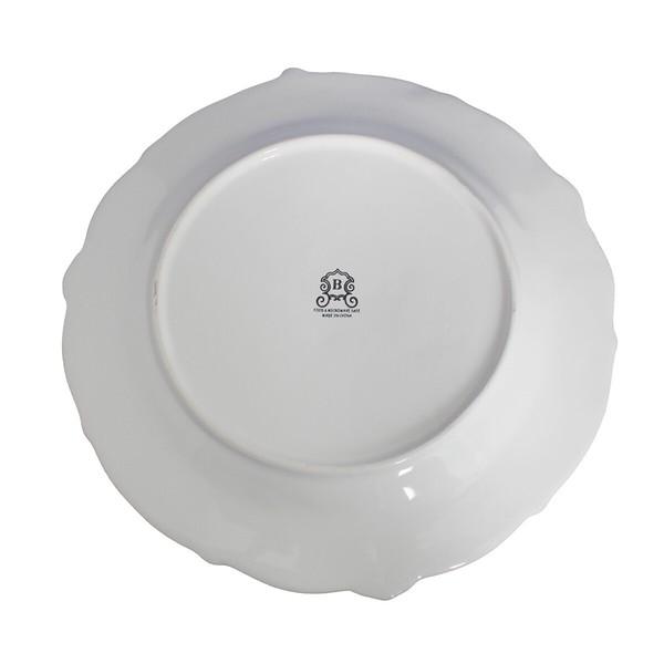 ホワイトプレート φ29cm 2枚セット AN-67102 おしゃれ 高級感 エレガント アンティーク |  | 05