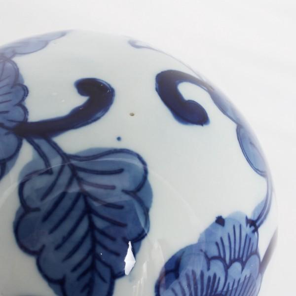 陶器のシノワズリボールオブジェ 6個セット φ10cm インテリア おしゃれ アンティーク 玄関 リビング 置物 モダン |  | 07