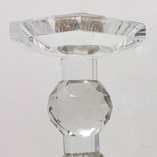 ガラスのキャンドルスタンド おしゃれ 高級感 アンティーク エレガント ロウソク立て |  | 02