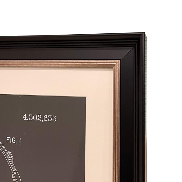 モノクロアートフレーム ヘッドフォン 額 絵 装飾 輸入雑貨 FC-250-B ウォールパネル アートボード おしゃれ 高級感 エレガント アンティーク |  | 03