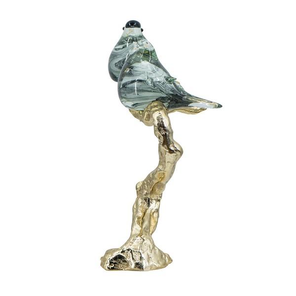 鳥のガラスオブジェ AN-77741 インテリア おしゃれ アンティーク 玄関 リビング 置物 モダン |  | 05