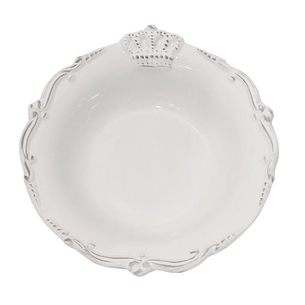 ホワイトボウル φ25cm 2枚セット AN-67105 おしゃれ 高級感 エレガント アンティーク |  | 01