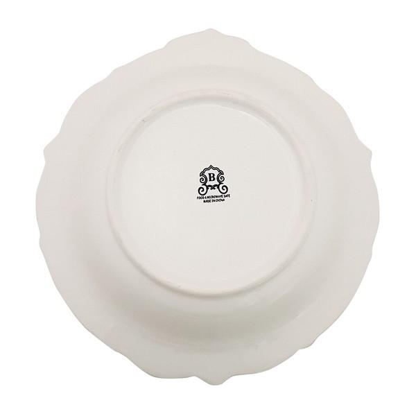 ホワイトボウル φ25cm 2枚セット AN-67105 おしゃれ 高級感 エレガント アンティーク |  | 05