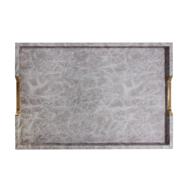 レザートレイ ブラウン 革 アクセサリー FC-2006-B お盆 トレー 小物入れ 小物収納 おしゃれ アンティーク 高級感 |  | 01