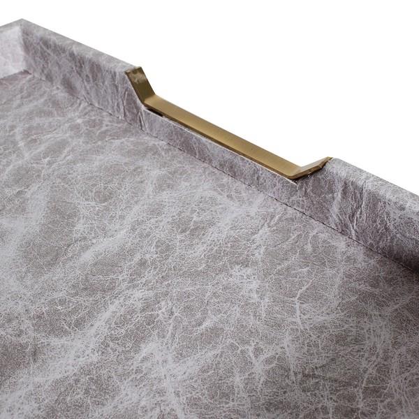 レザートレイ ブラウン 革 アクセサリー FC-2006-B お盆 トレー 小物入れ 小物収納 おしゃれ アンティーク 高級感 |  | 02