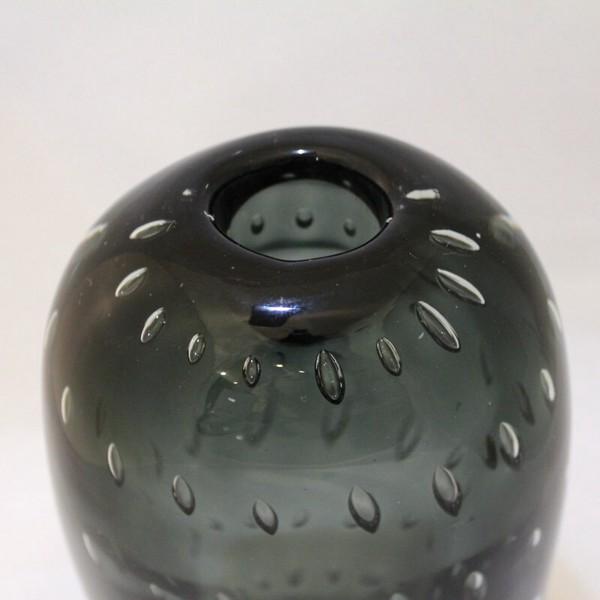 ガラス モダンフラワーベース バブル ブラック L 花瓶 FC-2012-A おしゃれ 玄関 リビング ガーデンファニチャー |  | 02