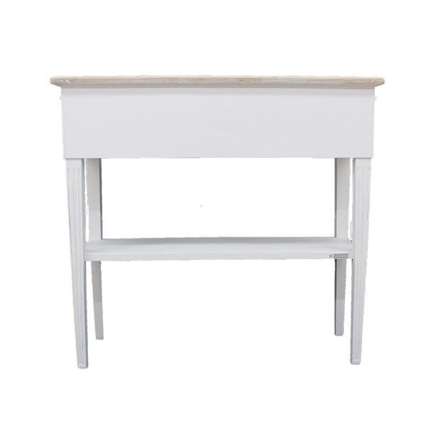 フレンチシャビー コンソール ホワイト テーブル 棚 花瓶棚 輸入家具 シャビー SH-1361-BB アンティーク おしゃれ 高級感 飾り棚 リビング 玄関 |  | 03