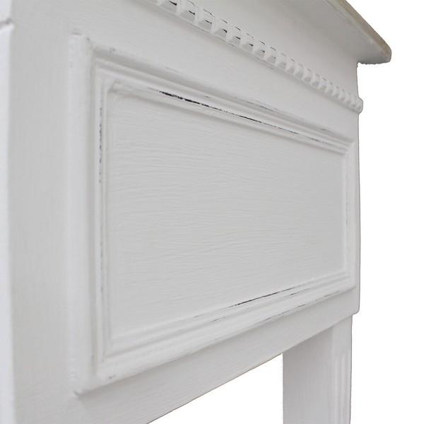 フレンチシャビー コンソール ホワイト テーブル 棚 花瓶棚 輸入家具 シャビー SH-1361-BB アンティーク おしゃれ 高級感 飾り棚 リビング 玄関 |  | 05