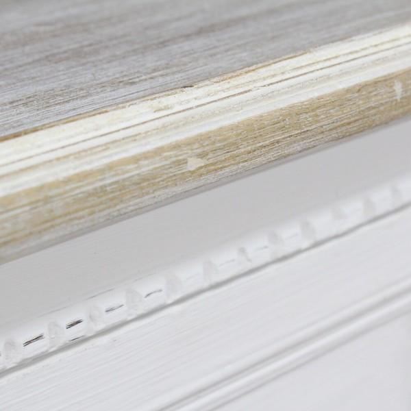 フレンチシャビー コンソール ホワイト テーブル 棚 花瓶棚 輸入家具 シャビー SH-1361-BB アンティーク おしゃれ 高級感 飾り棚 リビング 玄関 |  | 06