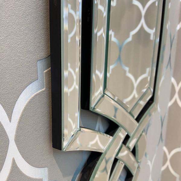 壁掛け ミラー 30×100cm ウォールミラー 海外家具 リビング 玄関 CZ-300 掛鏡 掛け かがみ おしゃれ エレガント 高級感 アンティーク |  | 03