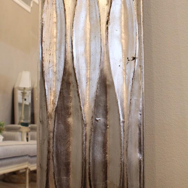 壁掛け デザインミラー 80×110cm ウォールミラー 海外家具 リビング 寝室 CZ-1200 掛鏡 掛け かがみ おしゃれ エレガント 高級感 アンティーク |  | 02