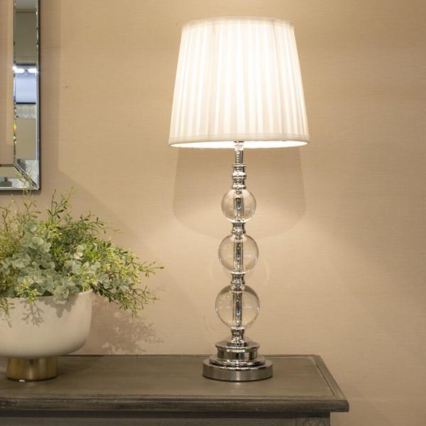 ガラステーブルランプ ホワイトシェード 照明 ライト おうち時間 インテリア 洋風 LF-641-W アンティーク おしゃれ 照明 玄関 デスクライト リビング |  | 01