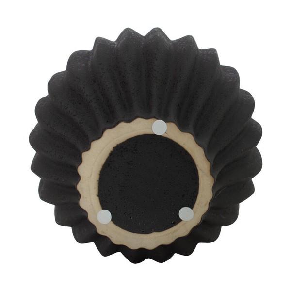 セラミックベース 折り紙ベース ブラック モダン FC-2074 花瓶 おしゃれ かわいい 可愛い 陶器 玄関 リビング アンティーク 花器 |  | 06