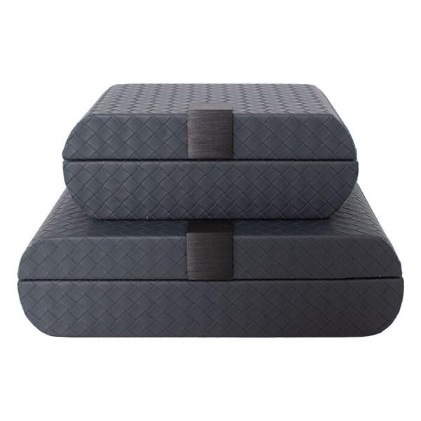 モダンレザーボックス ブラック S 海外インテリア FC-2104-B 小物入れ 小物収納 整理整頓 卓上 机上 収納ケース 収納ボックス |  | 07