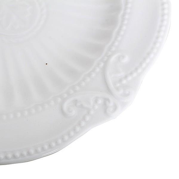 プレート ホワイト L 2枚セット φ26 皿 FC-305-A おしゃれ 高級感 エレガント アンティーク |  | 05