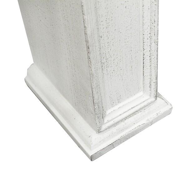 シャビーシックなマントルピース ホワイト/ベージュ 暖炉 韓国インテリア ヨーロピアン 洋風 SS-74-SG-AT おしゃれ 白 ホワイト アンティーク |  | 03