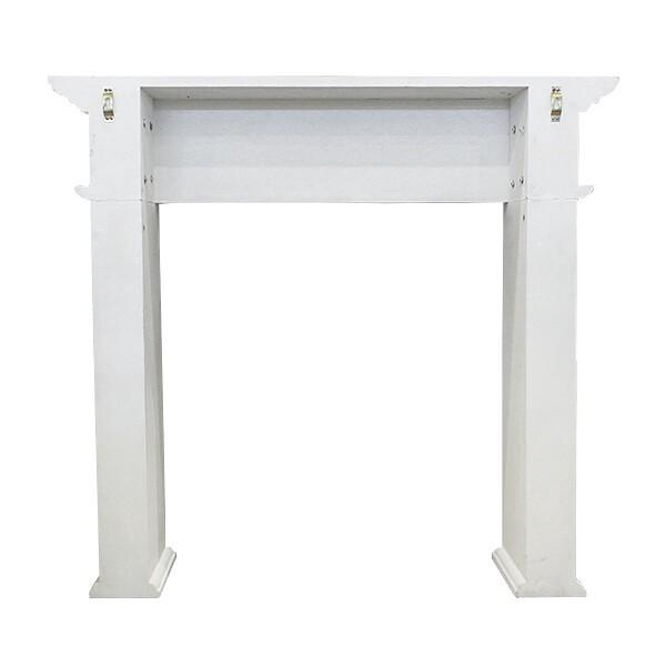 シャビーシックなマントルピース ホワイト/ベージュ 暖炉 韓国インテリア ヨーロピアン 洋風 SS-74-SG-AT おしゃれ 白 ホワイト アンティーク |  | 04
