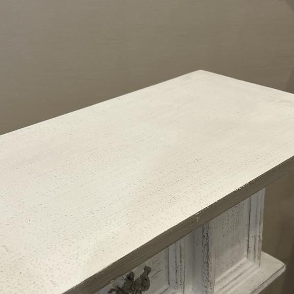 シャビーシックなマントルピース ホワイト/ベージュ 暖炉 韓国インテリア ヨーロピアン 洋風 SS-74-SG-AT おしゃれ 白 ホワイト アンティーク |  | 09