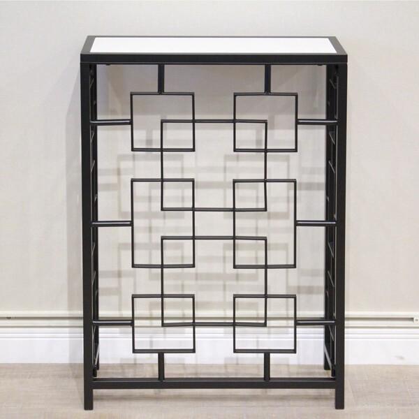 コンソールテーブルS ブラック アンティーク おしゃれ 高級感 飾り棚 リビング 玄関 |  | 01