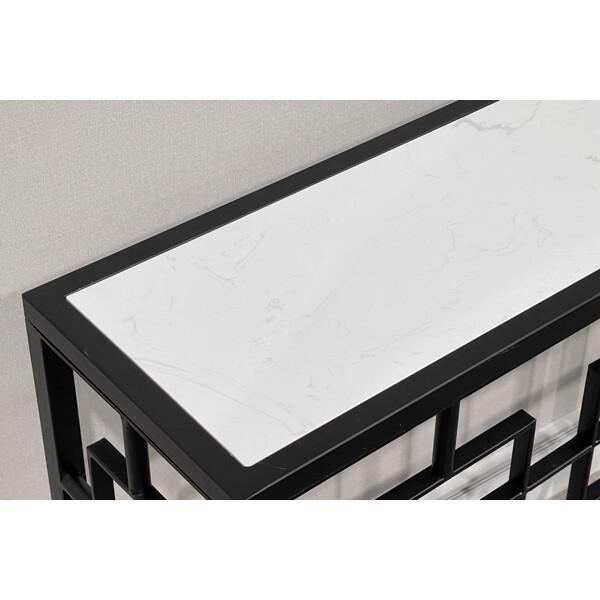 コンソールテーブルS ブラック アンティーク おしゃれ 高級感 飾り棚 リビング 玄関 |  | 04