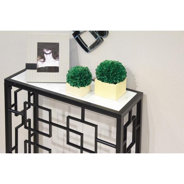 コンソールテーブルS ブラック アンティーク おしゃれ 高級感 飾り棚 リビング 玄関 |  | 07