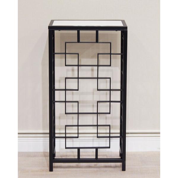 コンソールテーブルSS ブラック アンティーク おしゃれ 高級感 飾り棚 リビング 玄関 |  | 01