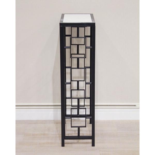 コンソールテーブルSS ブラック アンティーク おしゃれ 高級感 飾り棚 リビング 玄関 |  | 02