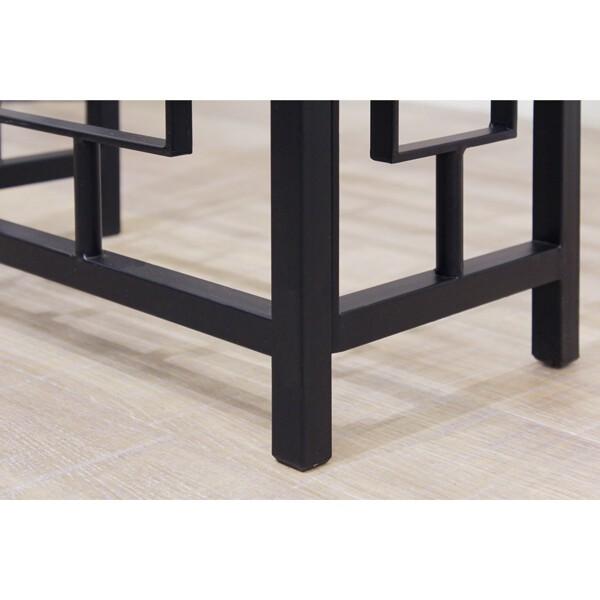 コンソールテーブルSS ブラック アンティーク おしゃれ 高級感 飾り棚 リビング 玄関 |  | 06