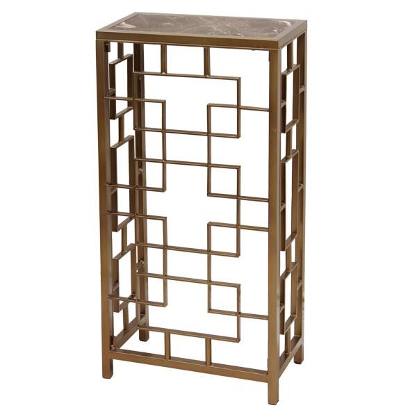 コンソールテーブルSS ブロンズ AJ-444-SS-G アンティーク おしゃれ 高級感 飾り棚 リビング 玄関 | 