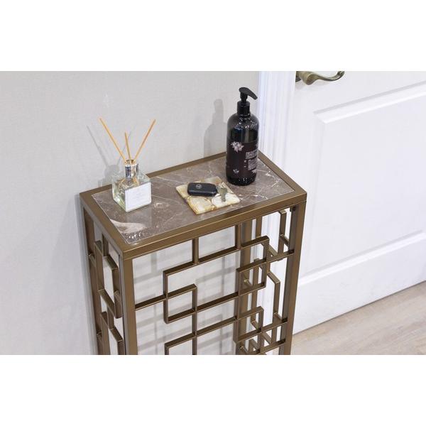 コンソールテーブルSS ブロンズ AJ-444-SS-G アンティーク おしゃれ 高級感 飾り棚 リビング 玄関 |  | 07