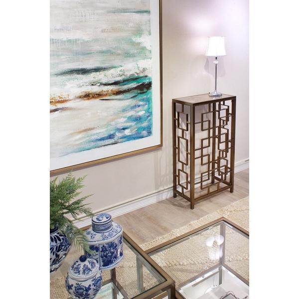 コンソールテーブルSS ブロンズ AJ-444-SS-G アンティーク おしゃれ 高級感 飾り棚 リビング 玄関 |  | 08